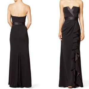 tuxedo evening gown